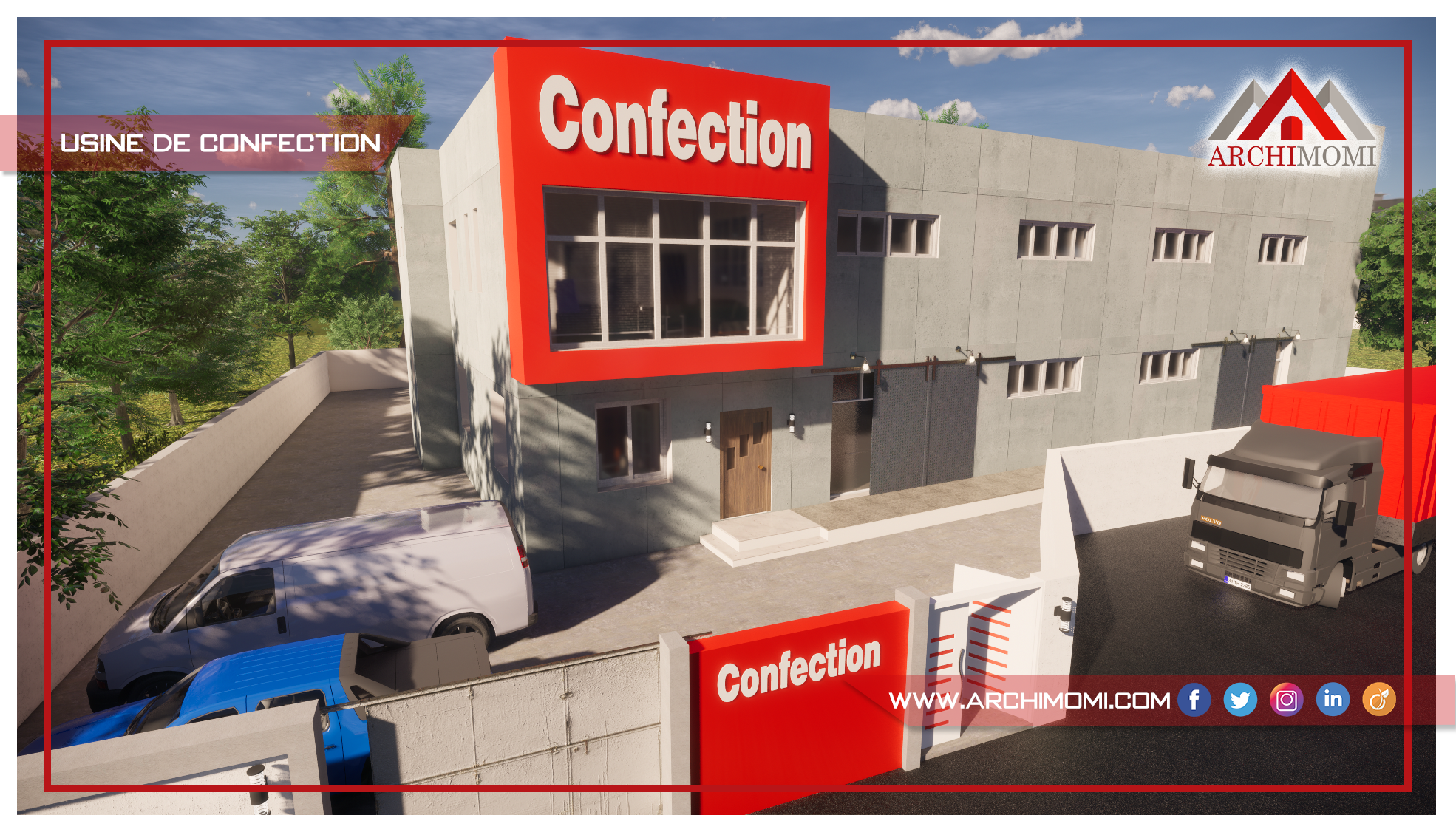 Usine de confection